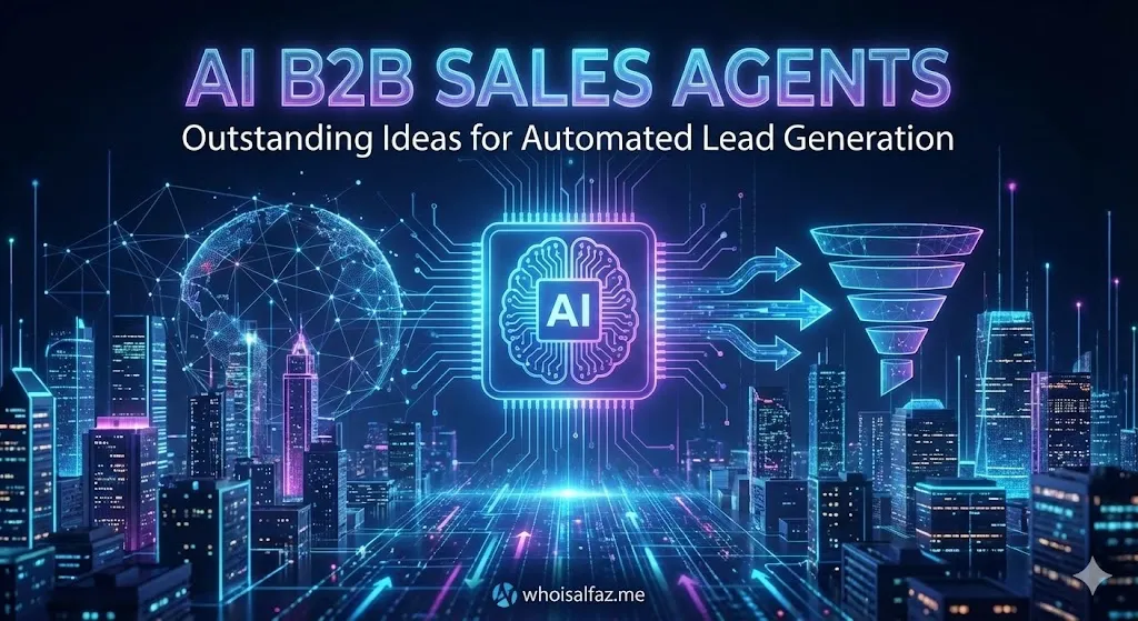 outstanding ideas for B2B lead generation By Alfaz Mahmud Rizve at whoisalfaz.me